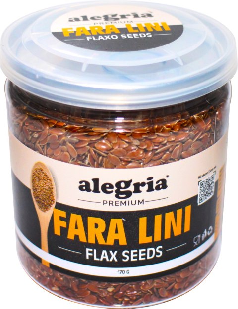 Lin Seeds 160 g can PET